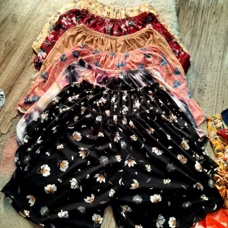 Womens Plus Size Free Size Small -XXL comfy Pambahay Shorts for Women Cotton Fits - Image 2