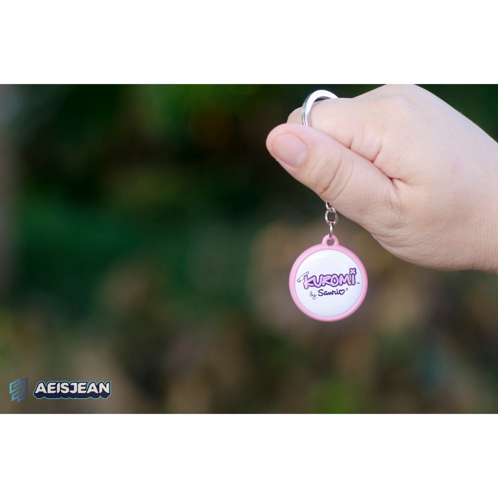 Double Sided Keychain With Plastic Frame (25mm)