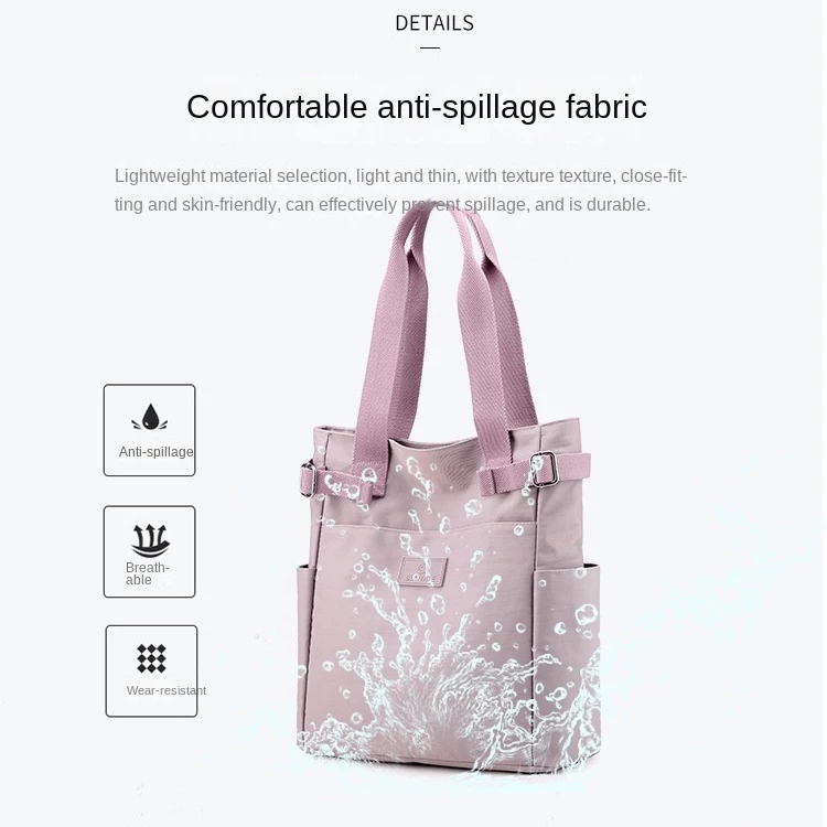 WYTD Womens Bag Foldable Capacity Travel Bag Waterproof Gym Bag Handbag Yoga Sport Bag Duffle Bag - Image 4